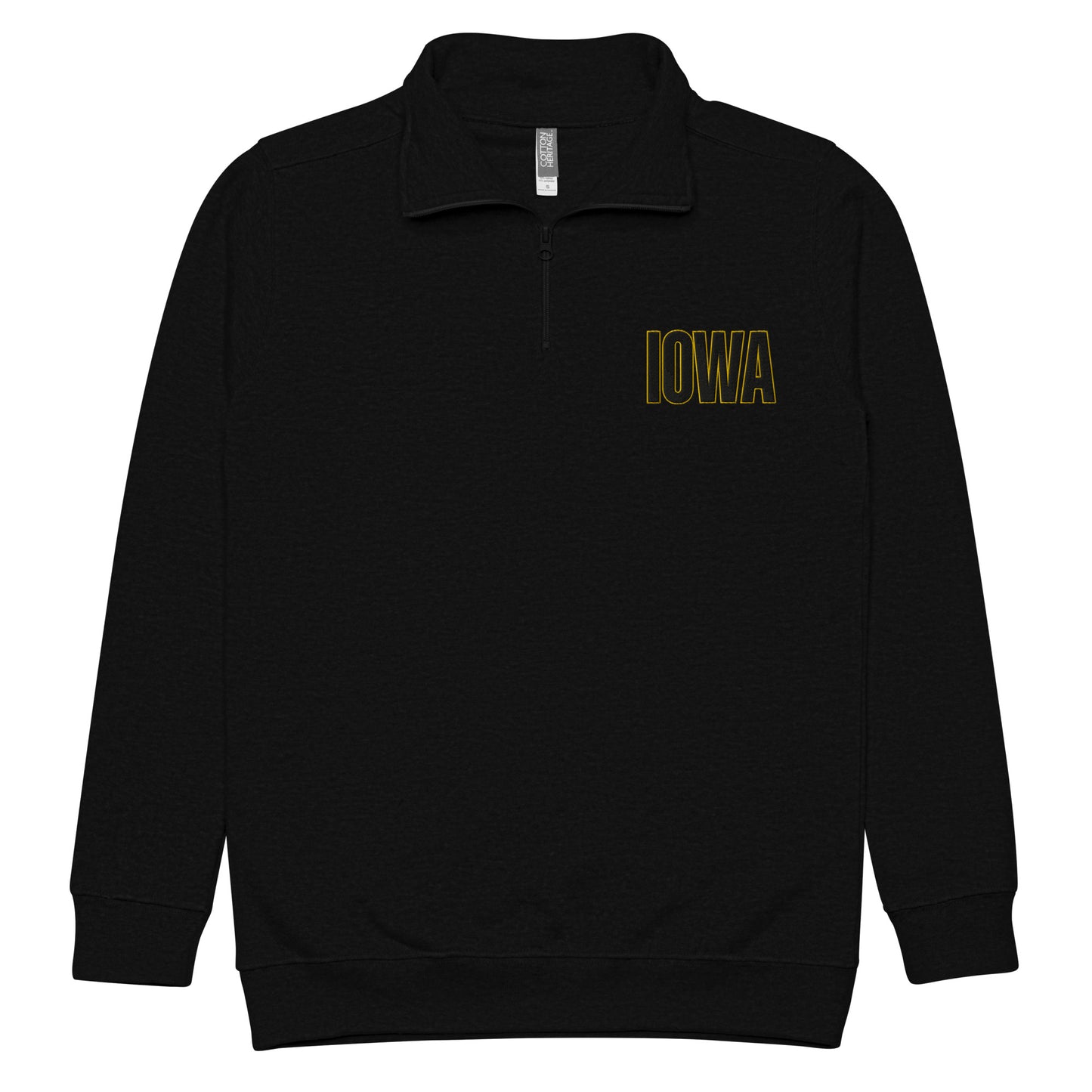 Iowa Quarter Unisex Fleece Pullover