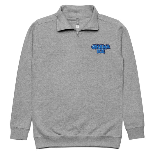 Ohana Ice Embroidered Fleece Pullover